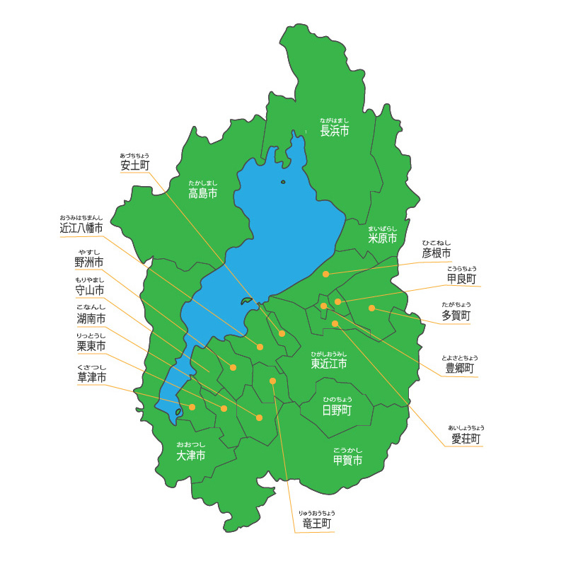 滋賀地図