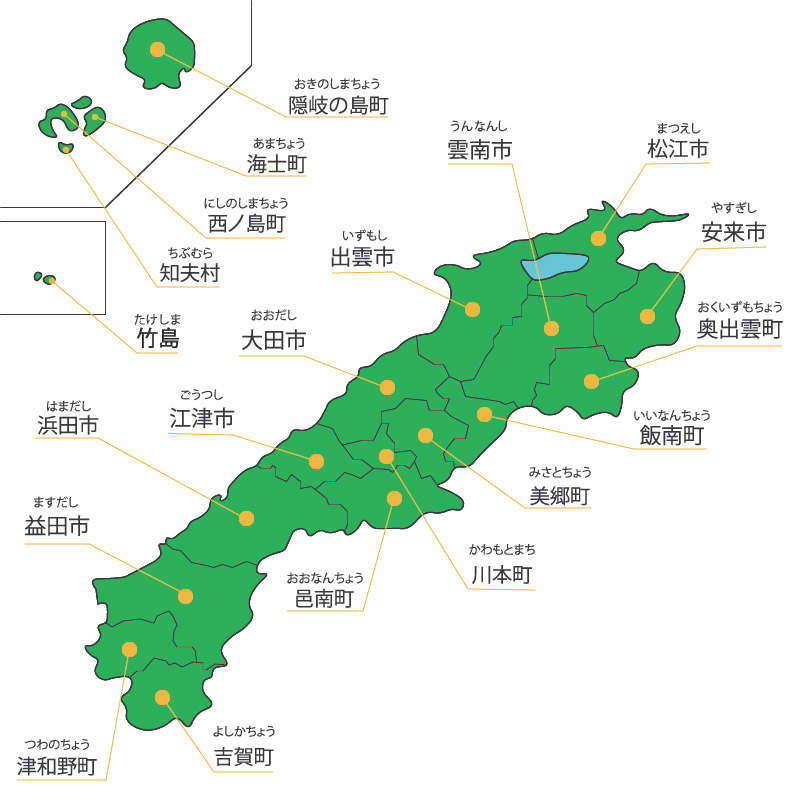 島根地図