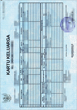 家族関係票（KK）