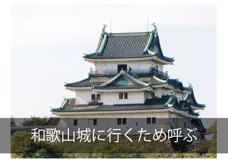 和歌山城に呼ぶビザ